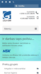 Mobile Screenshot of gristoma.lt